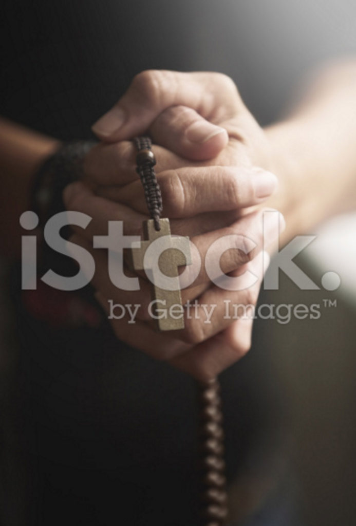 We thought, "That is a rosary. No doubt to anyone who knows what a rosary us. But, we reverse image-searched the photo and...sure enough. 